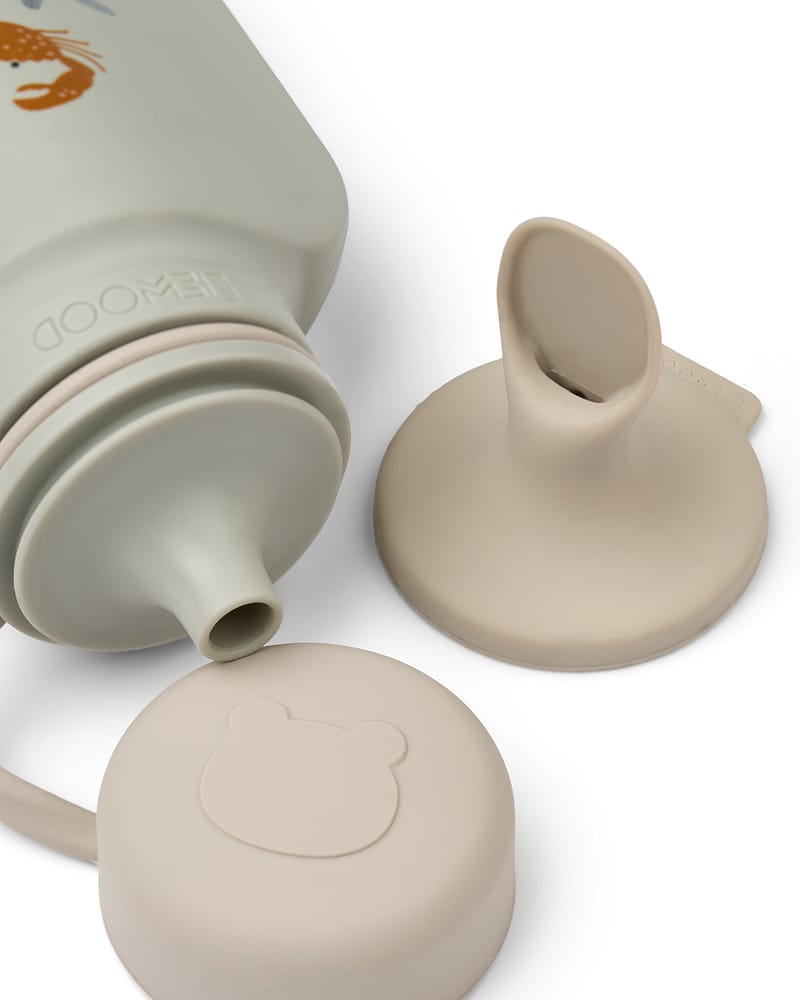 Smoothie Poser 2pk M/ Skje - Silikon