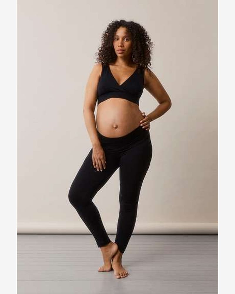 Gravid Leggings - Stretchy & Behagelig - Sømløs