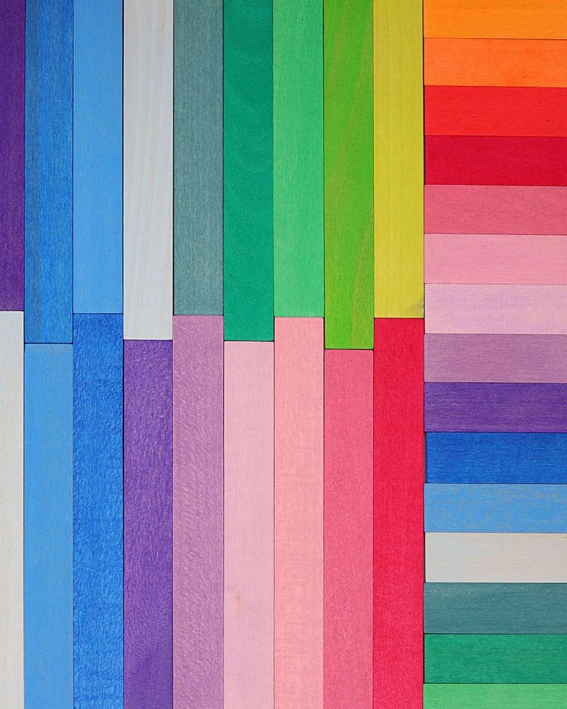 Byggesett m/ 100stk Klosser à 18cm | Leonardo Sticks