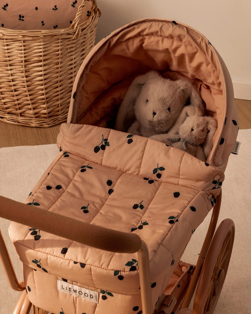 Bamse Kanin 2i1 - 35 og 13cm | Berto and Baby Rabbit Teddy