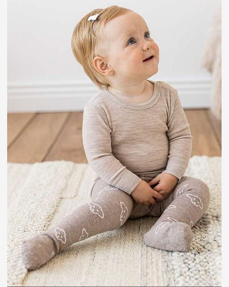 Ullstrømpebukse Lammi - Tynn