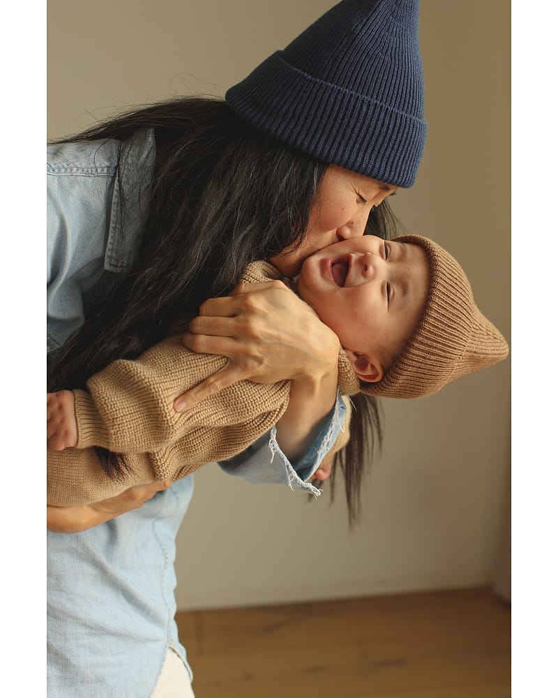 Ull Beanie voksen, Unisex – 100% Merino, Ubehandlet | Fonzie Adult, Blue