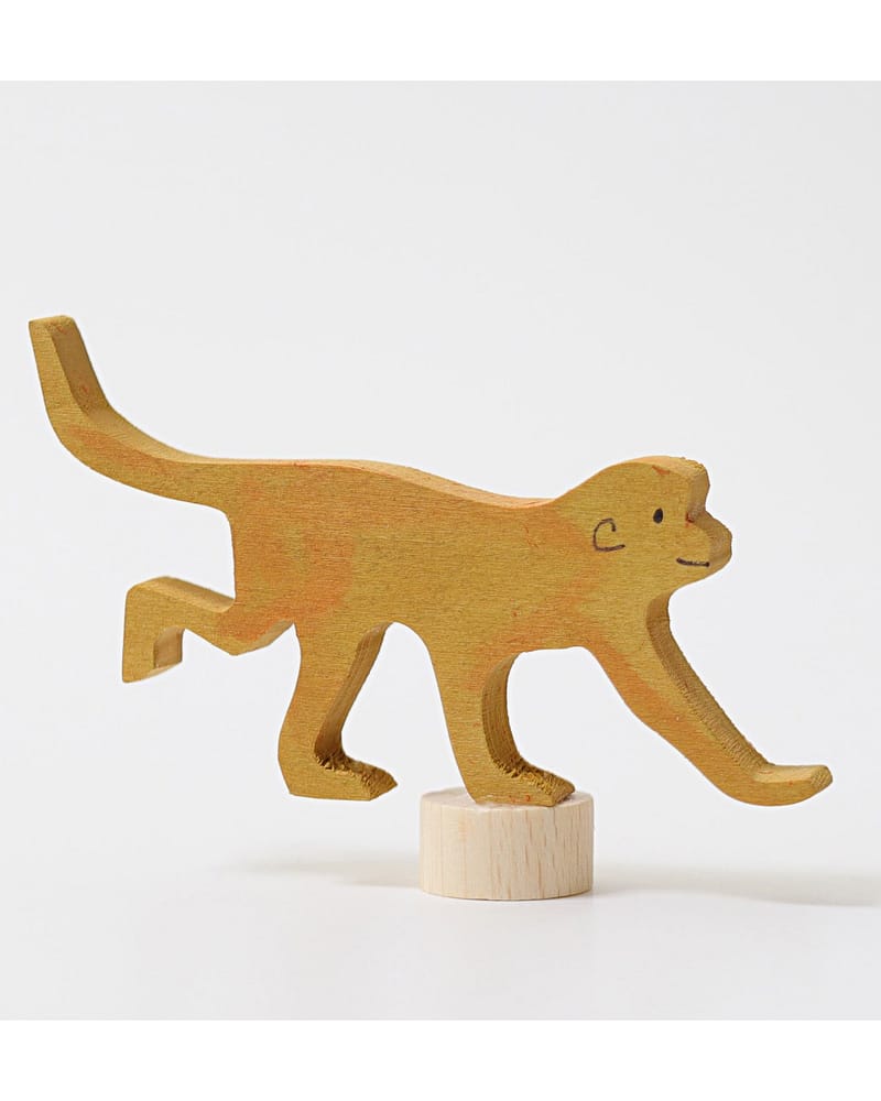 Apekatt til Bursdagsring | Figur Grimms Lysestake