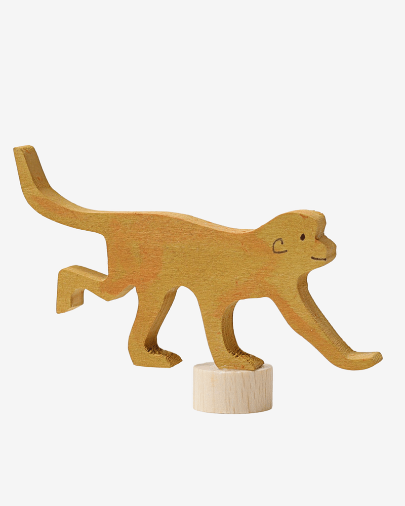 Apekatt til Bursdagsring | Figur Grimms Lysestake