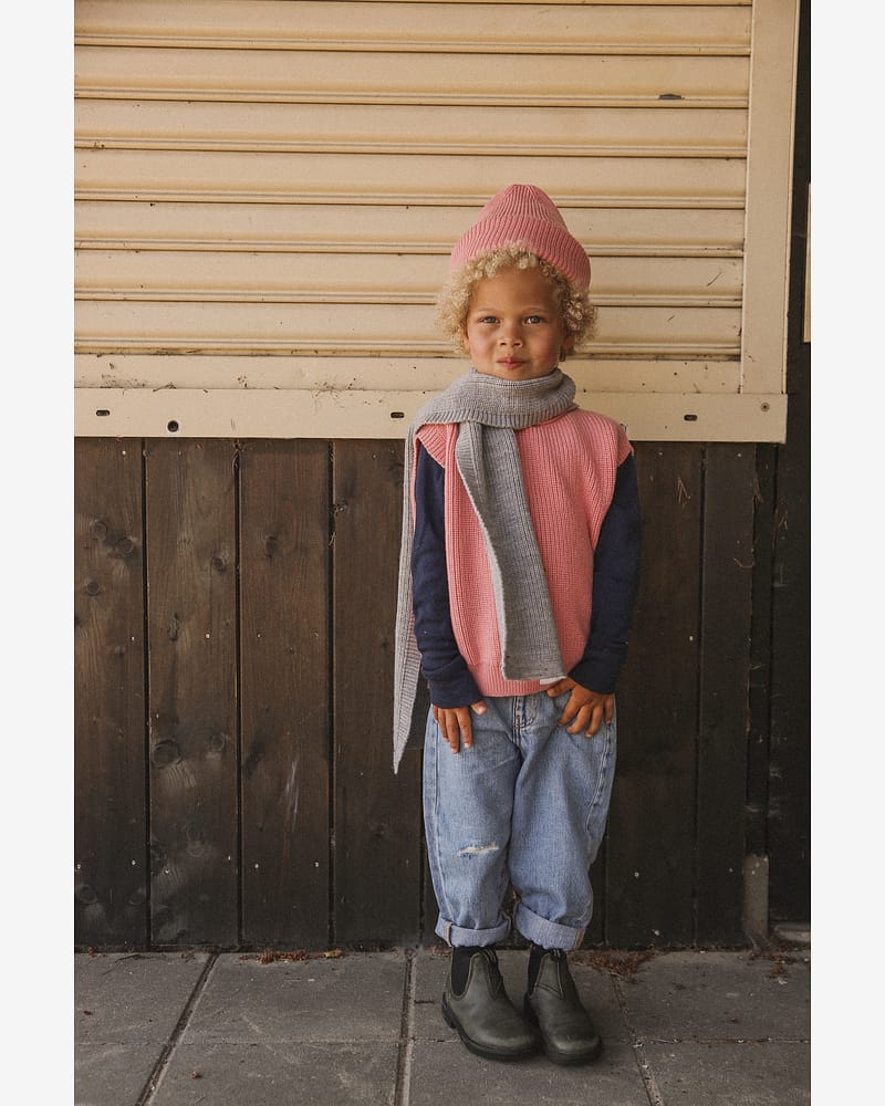 Ullvest Barn - 100% Merino, Ubehandlet Ull | Vest Harvey