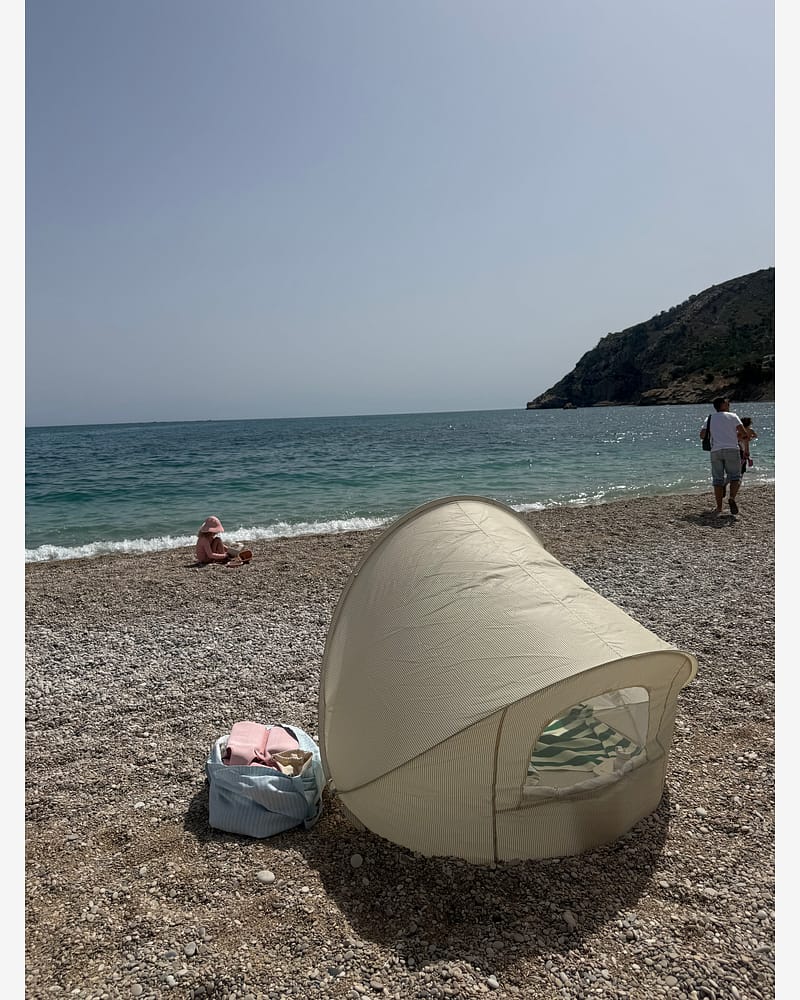 UV Telt Baby, Stort - Strandtelt Pop-up UV50+ | 125x115 cm