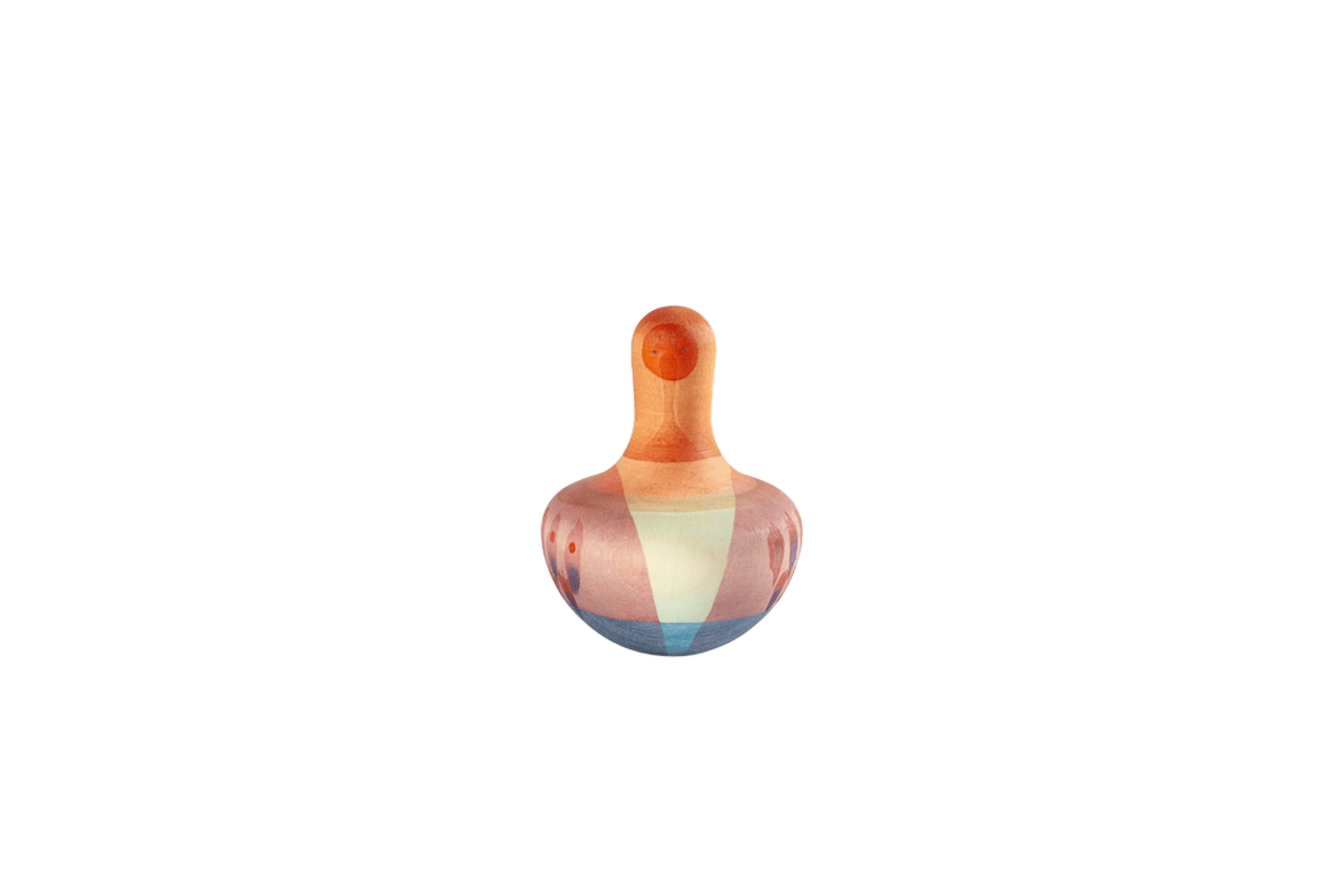 Snurrebass-fugl – Treleke baby, 10 mnd+ | Mellow orange bird