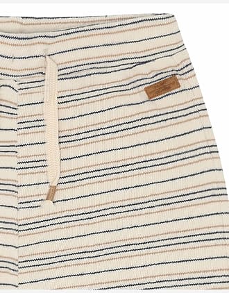 Bukse Baby - Terrystoff i Øko Bomull | HCGus Fine striped knit