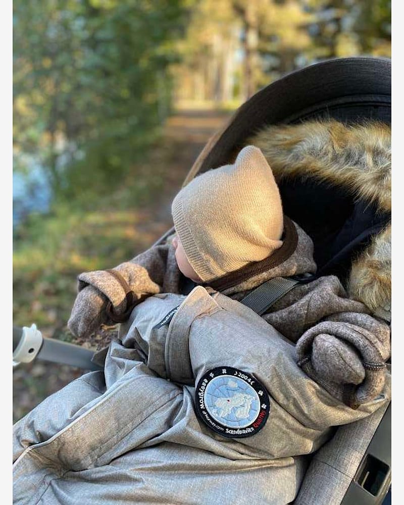 Ulldress i ullfleece - Tykk kvalitet - Ubehandlet ull