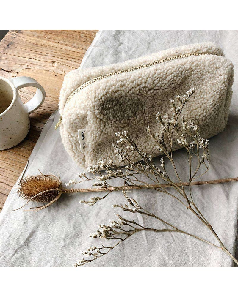 Stellemappe / Toalettmappe - 2 Liter | Chunky Teddy Pouch