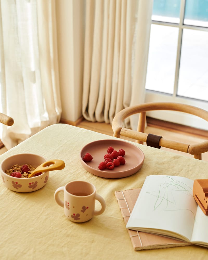 Spisesett i Silikon - 4pk | Vivi