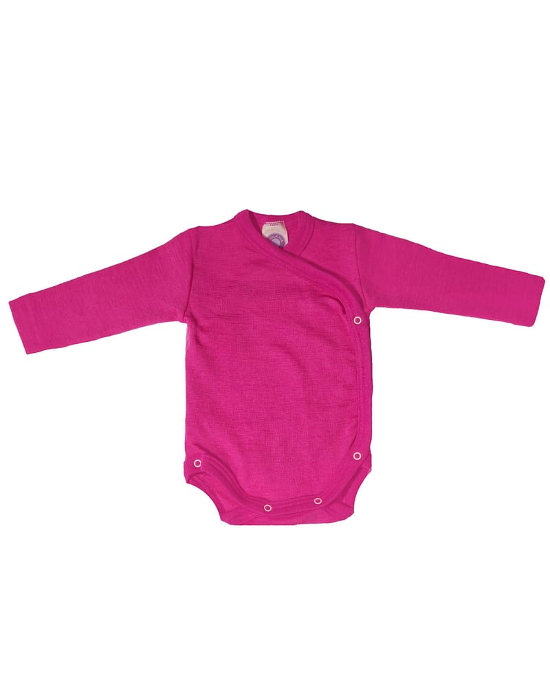 Omslagsbody Ull - 70% Merino, 30% Silke | Ubehandlet Ull