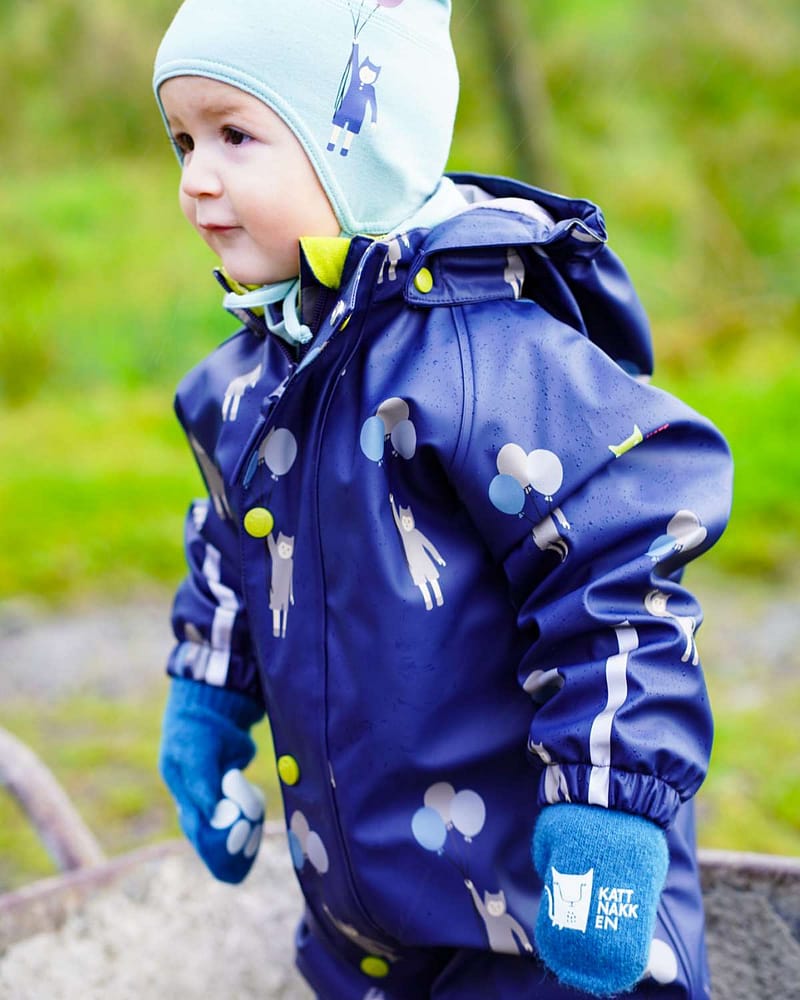 Kattnakken Magiske Ullvottar - Tynne Ullvotter m/ antiskli