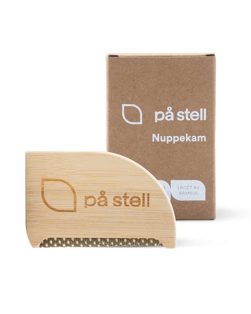 Nuppekam i Bambus - Ny