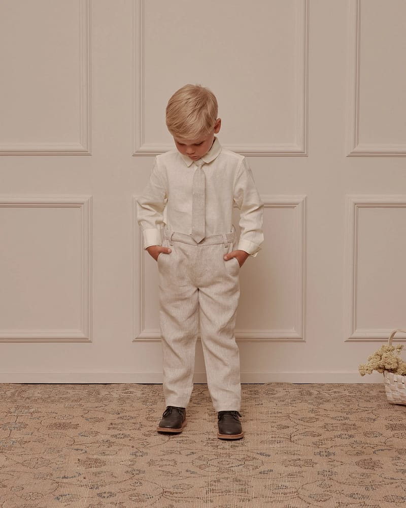 Elegant Skjorte - 100% Bomullspoplin | Harrison Button