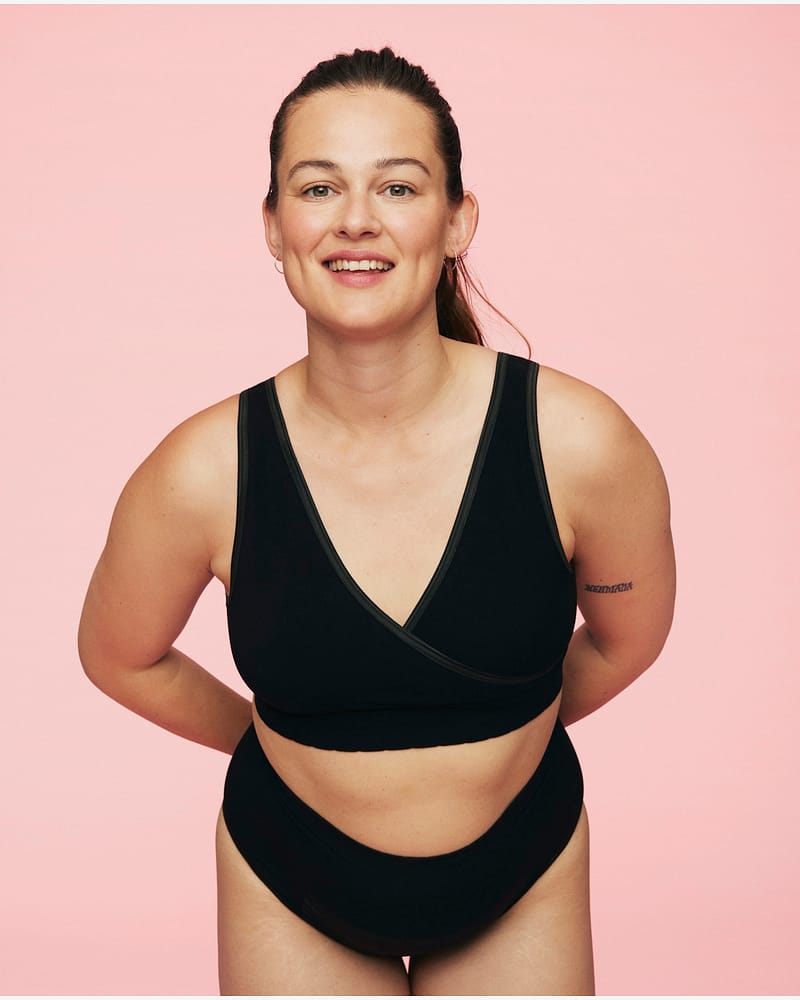 Amme BH - Øko Bambus - Lett støtte | Crossover BH