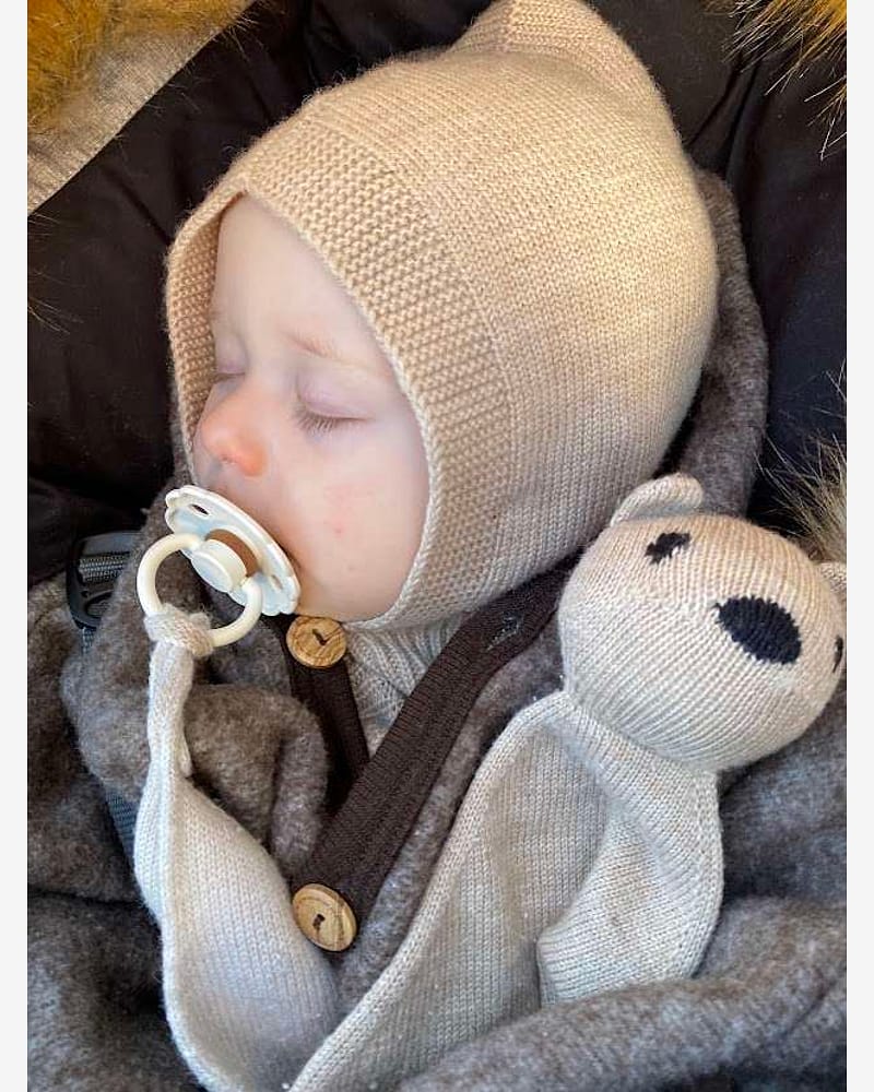 Ulldress i ullfleece - Tykk kvalitet - Ubehandlet ull