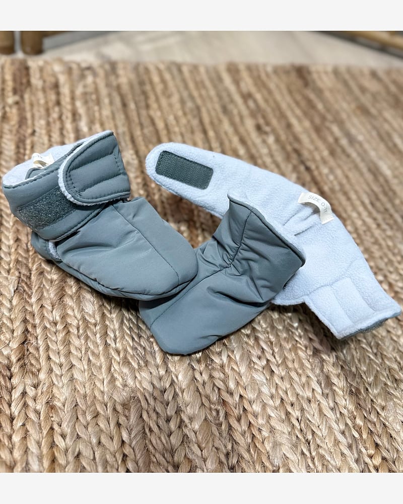 Babytøfler m/ Ullfôr - Vanntette | Baby Booties