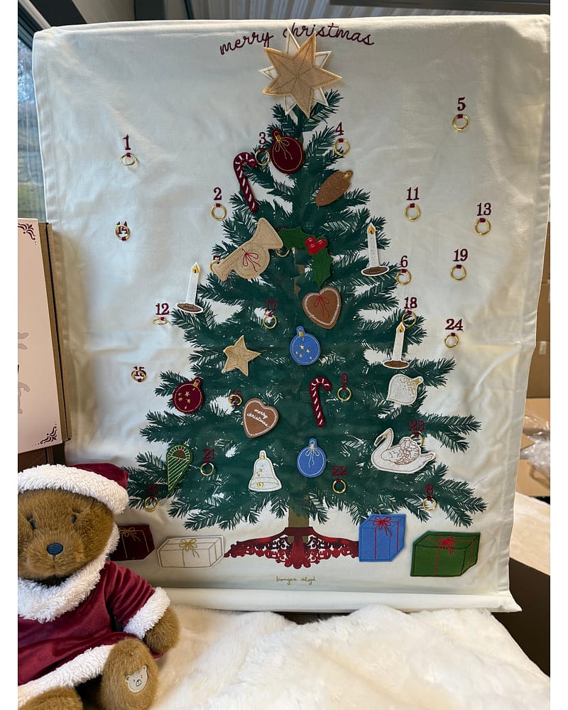 Julekalender Barn og Pakkekalender Oppheng - 2i1