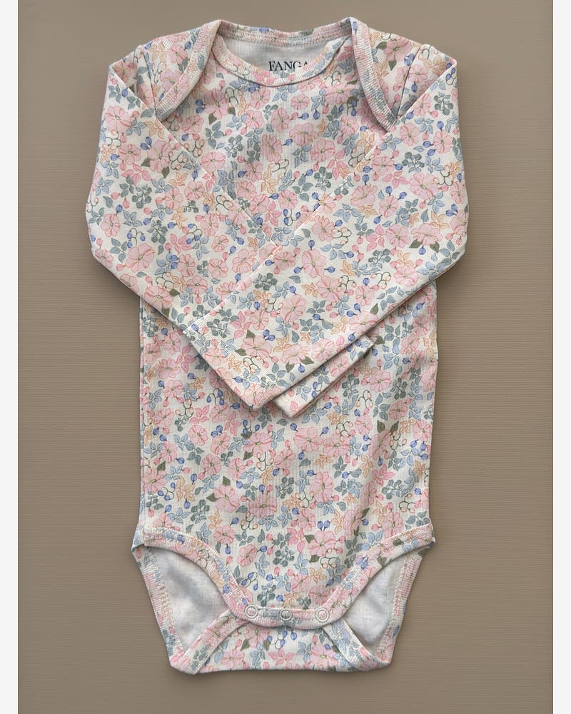 3pk. Body m/ Konvolutt Hals - 100% Øko Bomull | Fio Body - Gavepakke