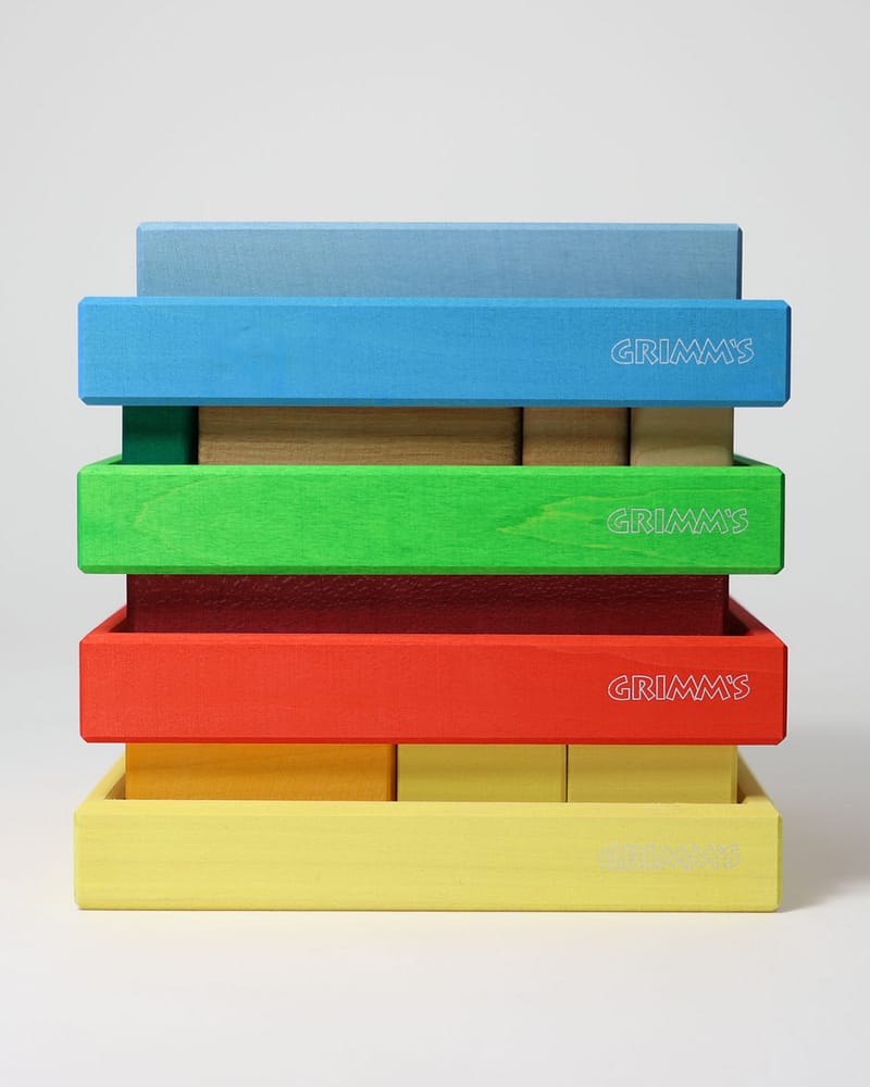 Byggesett og Puslespill - 8 klosser | Building Set