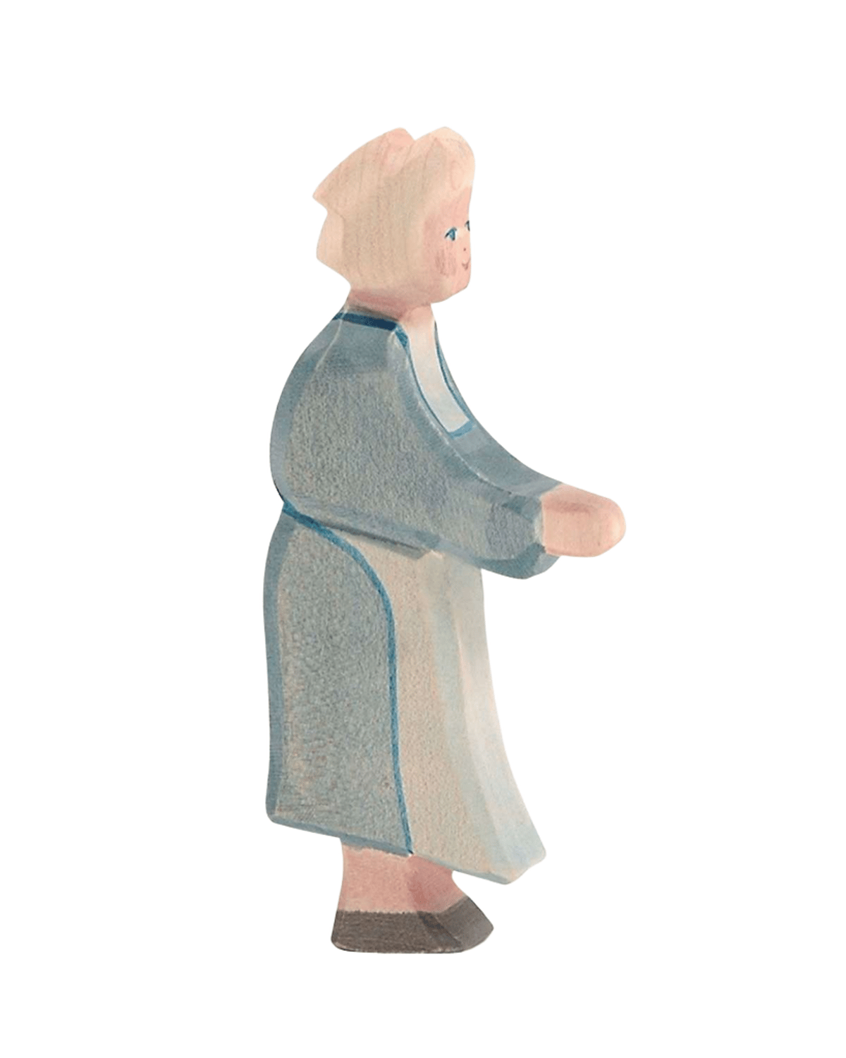 Trefigur Bestemor – Håndlaget Dukketeater Dukke | Grandma, Red Riding Hood