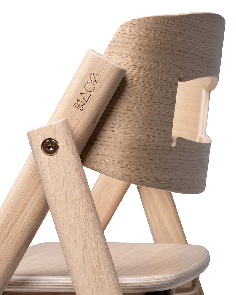 KAOS KLAPP® Eik Barnestol - Best i Test 2026 - Sammenleggbar | Opp til 110kg!