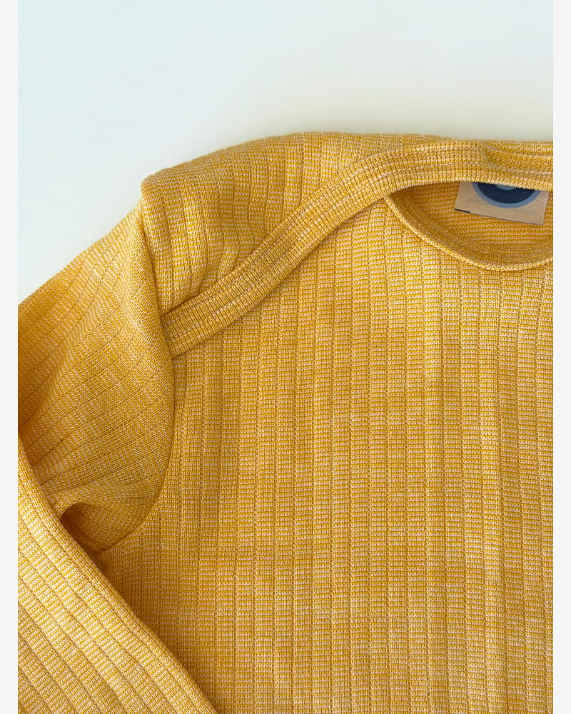 Body Rib – 45% Bomull, 35% Merino, 20% Silke – Ubehandlet Ull