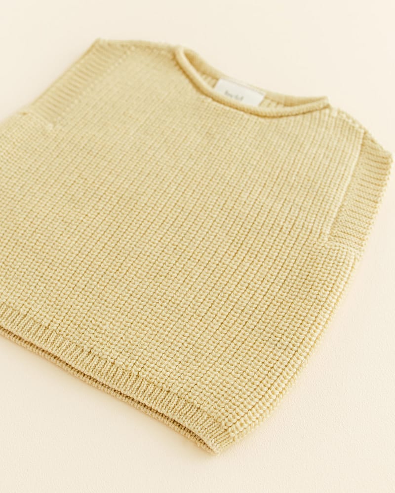 Ullvest Baby – 100% Merino, Ubehandlet Ull | Vest Harvey Baby