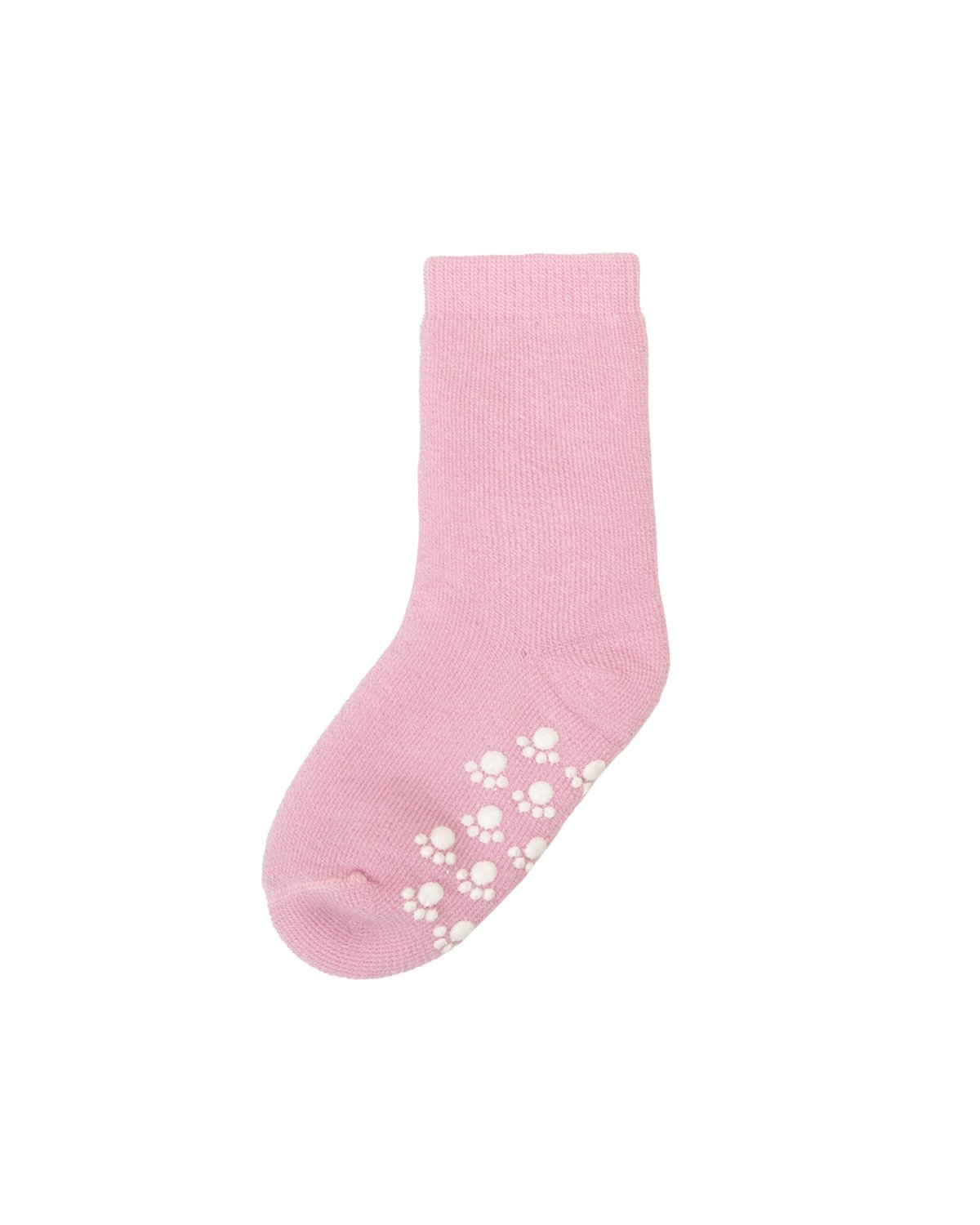 Krabbesokker i ull – Ullsokker m/ antiskli, Rosa