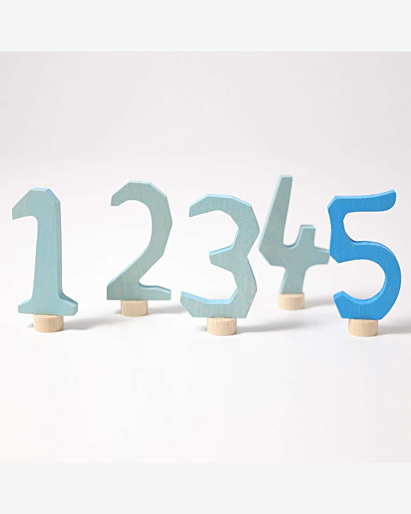 Tall 1 til 5, Bursdagsring | Figur Grimms Lysestake