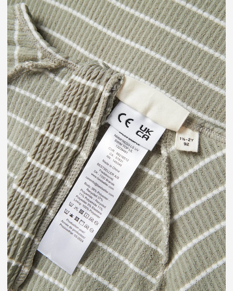 Badetrøye Langermet - UV Drakt UPF 50+| Fredo LS Swim Top