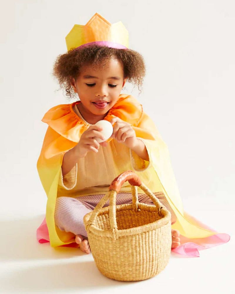 Lekekrone / Bursdagskrone Barn ±3-10år | 100% Silke