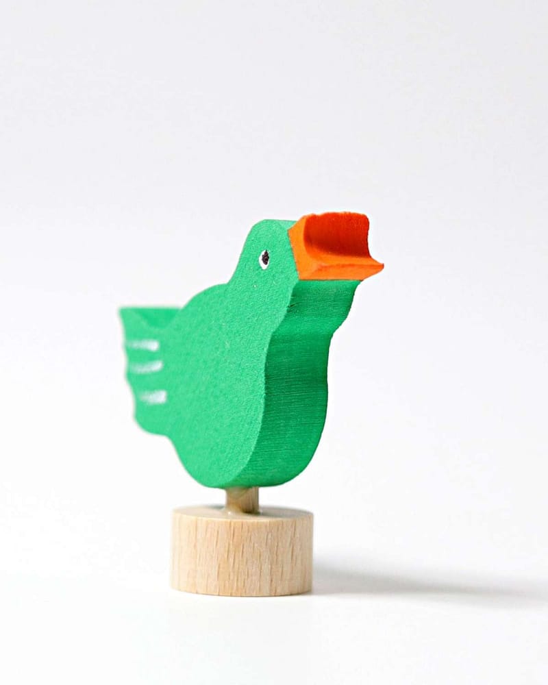 Fugl til Bursdagsring - Måltross | Figur Grimms Lysestake