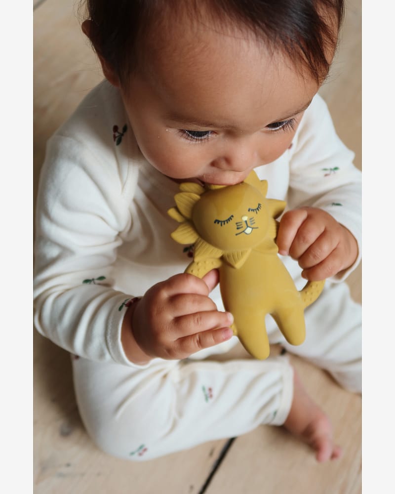 Biteleke - 100% Naturgummi | Lion Teeth Soother