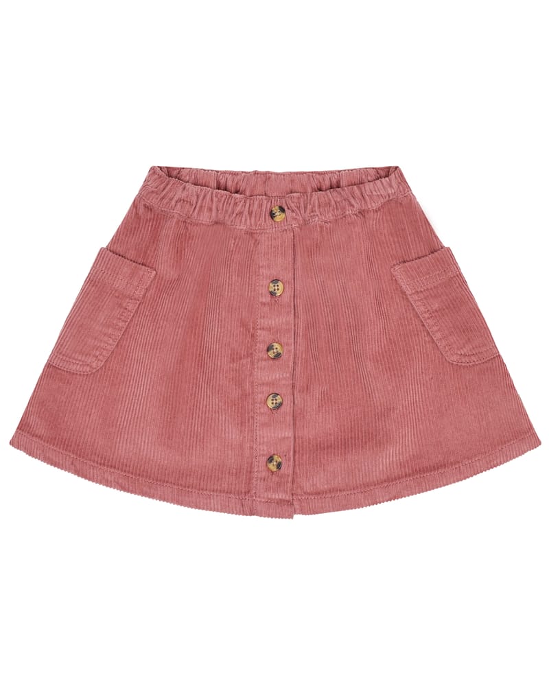 Skjørt Barn - Cordfløyel | Nanna Solid Corduroy