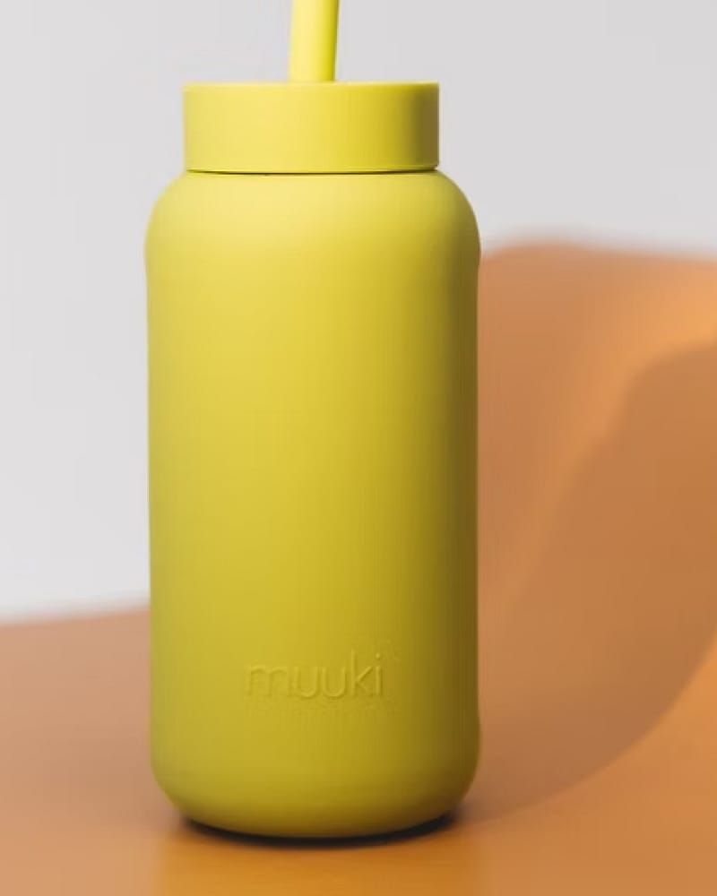 Flaskelokk m/ Sugerør til Muuki Daily Bottle - Lounge Straw + Cap