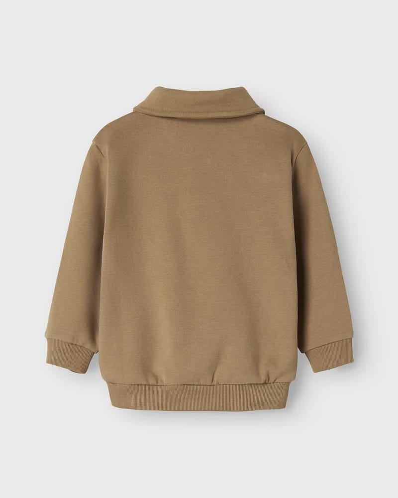 Genser M/ Polokrage Barn - Øko Jersey | NMMILONDON ROA LS LOOSE SWEAT LIL