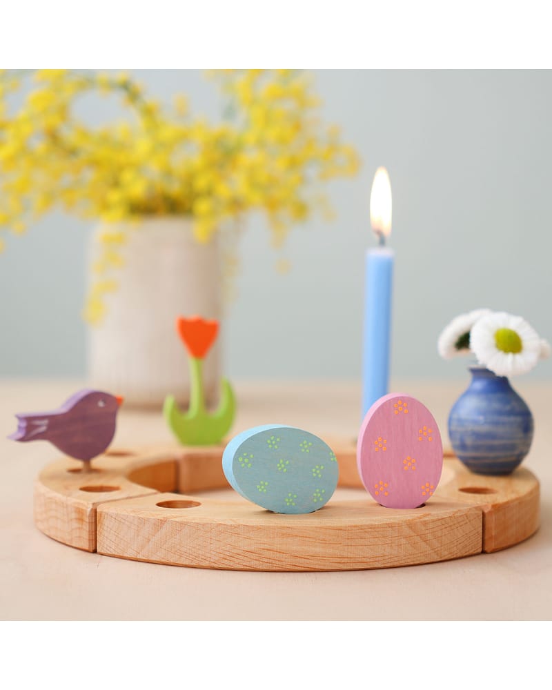 Påskeegg til Bursdagsringen 2pk - Påskedekorasjon | Figur Grimms Lysestake