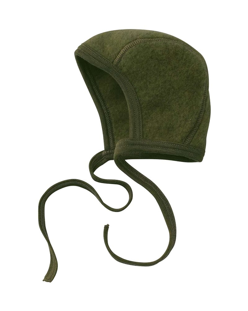 Babylue i Ullfleece - Tykk, 100% Merino, Ubehandlet Ull | Baby Bonnet