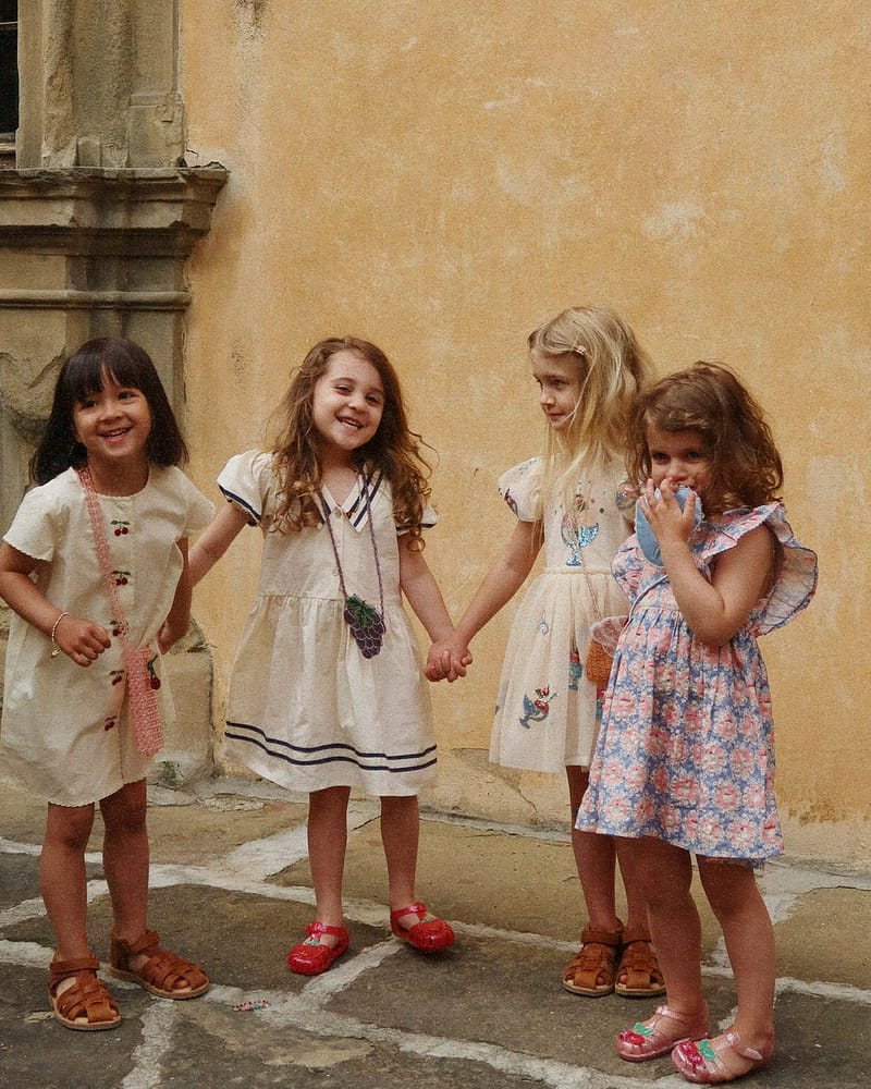 Tyllkjole m/ Glitter Paljetter | Yvonne Puff Dress