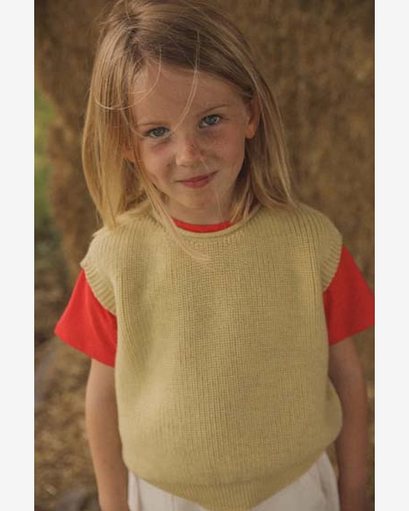 Ullvest Barn - 100% Merino, Ubehandlet Ull | Vest Harvey