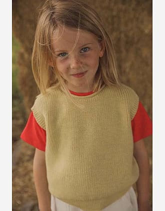 Ullvest Barn - 100% Merino, Ubehandlet Ull | Vest Harvey