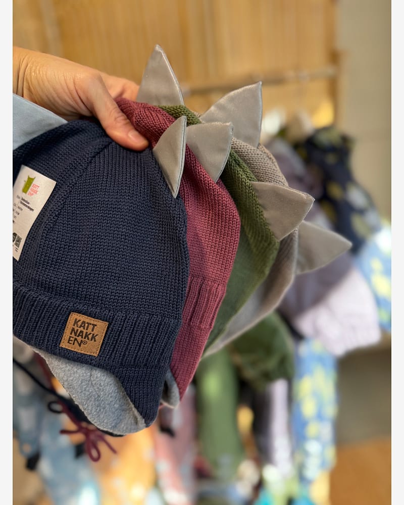 Babylue Ull m/ fleecefôr og vindstopper - Varm | 1-3år - 1-3 år