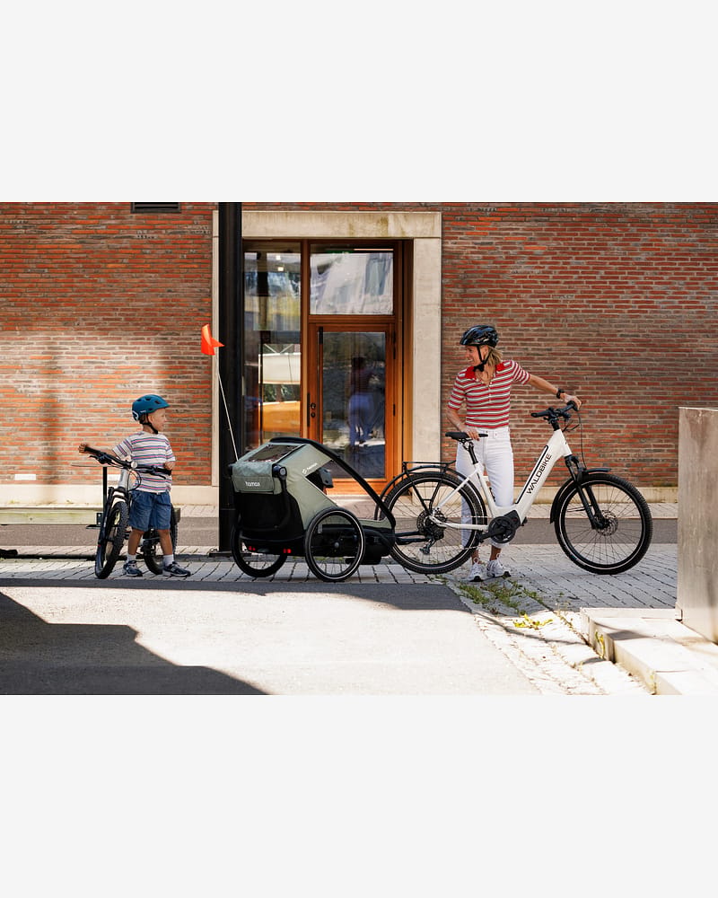 Hamax Outback Next Sykkelvogn & Barnevogn, Plass til ett barn | Enkel Bicycle Trailer