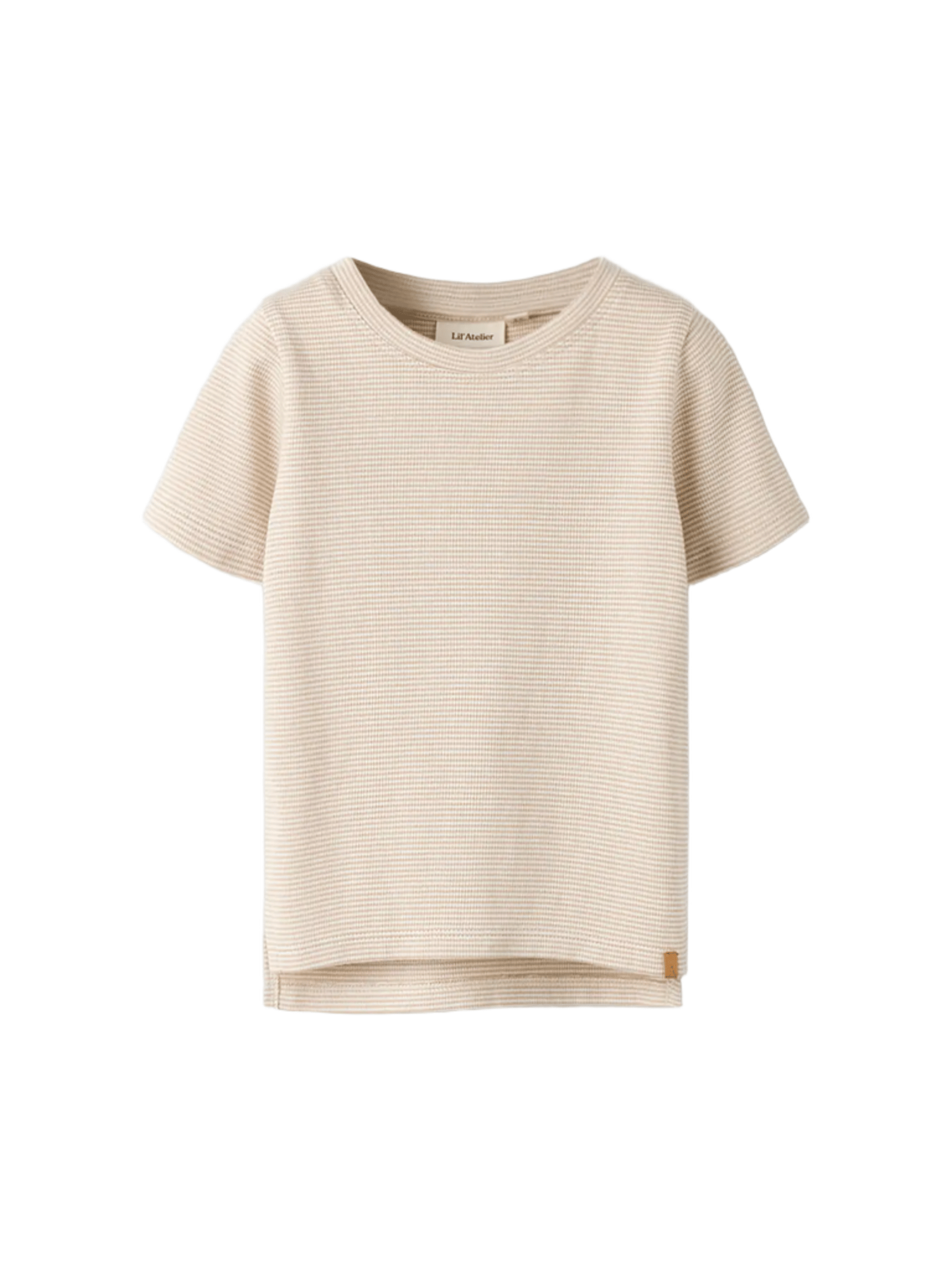 T-skjort Barn – Øko Bomull | NMMFENG, Oxford Tan