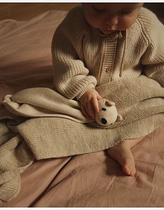 Kosebamse Koseklut - 100% Merino, Ubehandlet Ull | Teddy Tokki
