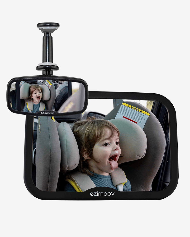Ezimoov Bilspeil Baby Mirror sett - Bak & Front | Car Mirror Set