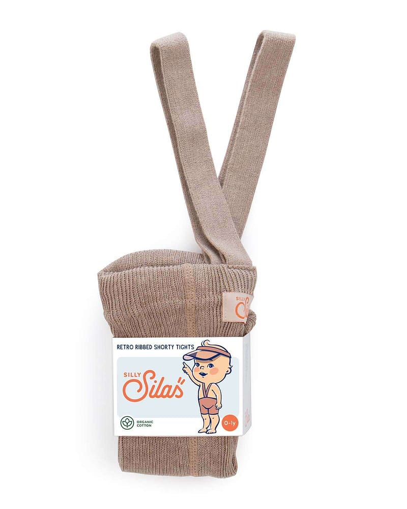 Shorts Tights m/ Seler - 100% Øko Bomull | Shorty Tights Rib