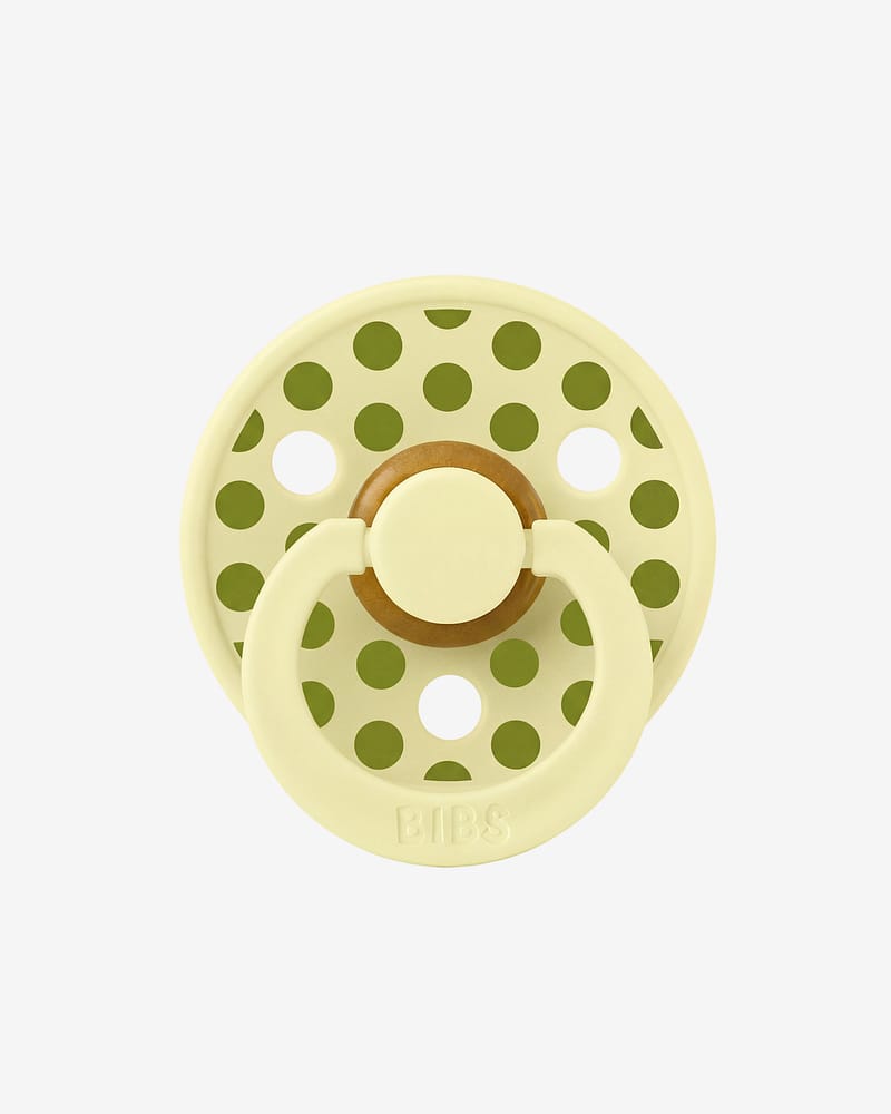 BIBS Smokk Studio Colour - Rund, Naturgummi | Polka
